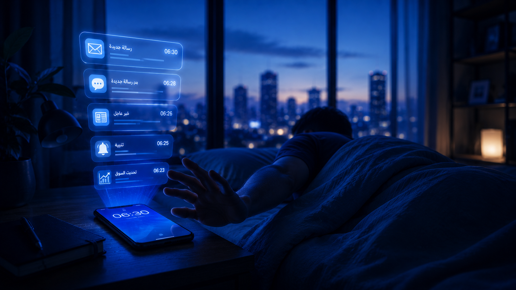 الإنسان المؤجل: عن حياتنا التي تسبقها الإشعارات